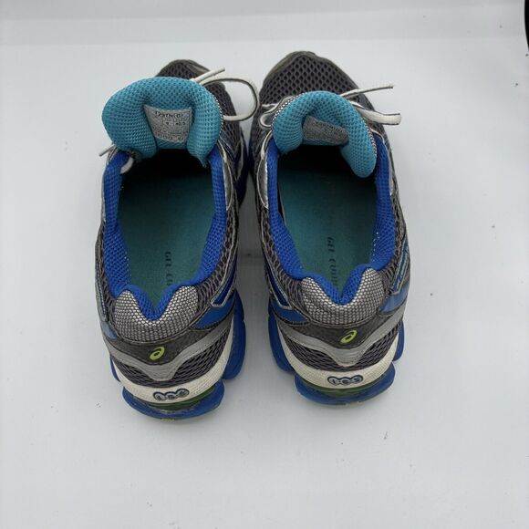 Asics Sneakers Womens Size 9 D Gel Cumulus 14 IGS Shoes Blue Athletic Run B1 - Picture 5 of 9